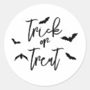 Search for trick or treat stickers Minimalist