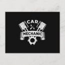Search for funny engineering postcards Mechanic