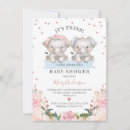 Search for pink elephant baby shower invitations Mother to be