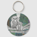 Search for cool birds key rings Owls
