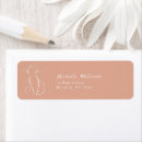 Search for pet cat return address labels Elegant