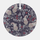 Search for paisley christmas tree decorations Background