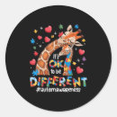 Search for cute autism stickers Giraffe