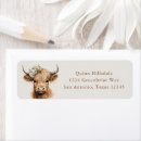 Search for cow birthday return address labels For kids