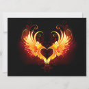 Search for winged hearts invitations Wings