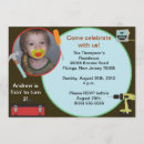 Search for tool birthday invitations Carpenter
