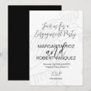 Search for save the date engagement party invitations Minimalist