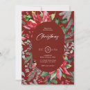 Search for flowers christmas invitations Modern