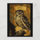 Search for fall owl postcards Halloween