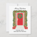Search for door christmas invitations Red