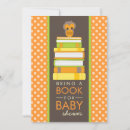 Search for bring a book baby shower invitations Neutral