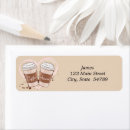 Search for coffee lovers return address labels Caffeine