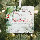 Search for festive christmas tree decorations Watercolor