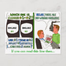 Search for difficult postcards Funny