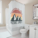 Search for orange and gray shower curtains Vintage
