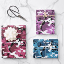 Search for purple camo wrapping paper Military