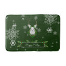 Search for reindeer bath mats Snowflakes