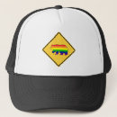 Search for crossing hats Warning
