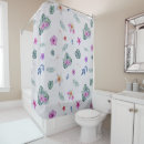 Search for tropical shower curtains Botanical