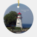 Search for lake michigan christmas tree decorations Lighthouse