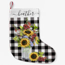 Search for buffalo check christmas stockings Black