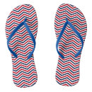 Search for red white and blue thongs Usa