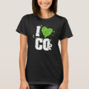 Search for carbon dioxides tshirts Green