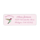 Search for annas return address labels Hummingbird