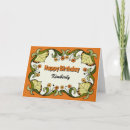 Search for autumn flowers birthday cards Whimsical