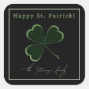 Search for glitter shamrock stickers St patrick's day