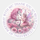 Search for unicorn fairy stickers Pink