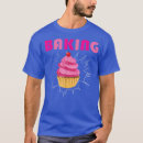 Search for decorated cupcake tshirts Love dining