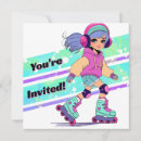 Search for skating rink invitations Colourful