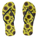 Search for sunflowers thongs Sunflower pattern