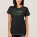 Search for databases tshirts Computer