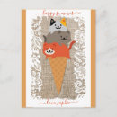 Search for happy summer postcards Cat