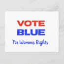 Search for your vote postcards Womens rights