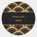 Search for art deco fan pattern stickers Gold