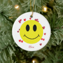 Search for smiling emoji christmas tree decorations Face