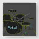 Search for rock band clocks Drums