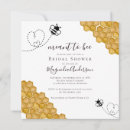 Search for meant to bee bridal shower invitations Modern