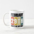 Search for 29th birthday mugs Leap year