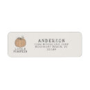 Search for baby first birthday return address labels Fall baby shower