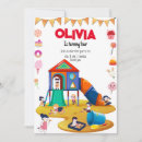 Search for indoor playground birthday invitations Gymnastics