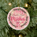 Search for worlds best mom christmas tree decorations For her