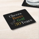 Search for 30th birthday coasters Modern typography
