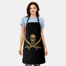 Search for pirate aprons Crossbones