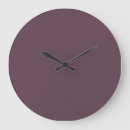 Search for plum purple clocks Minimalist