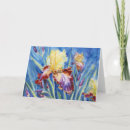 Search for iris horizontal note cards Irises