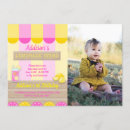 Search for pink lemonade invitations Pink and yellow